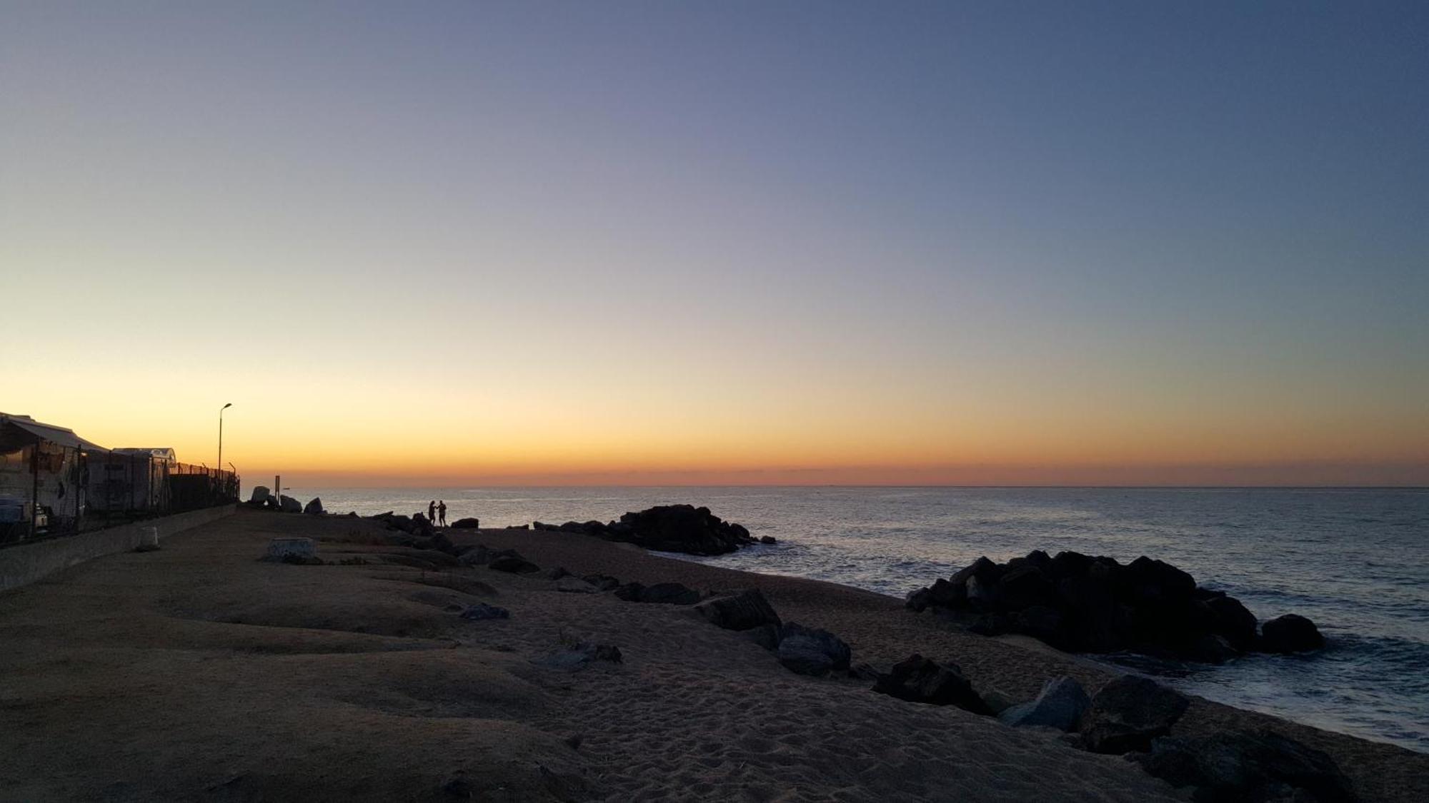Camping El Pinar Platja Santa Susanna Esterno foto